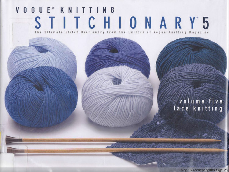 vogue knitting sitchionary volume 5 - 梨花帶雨翻譯 - 我的博客