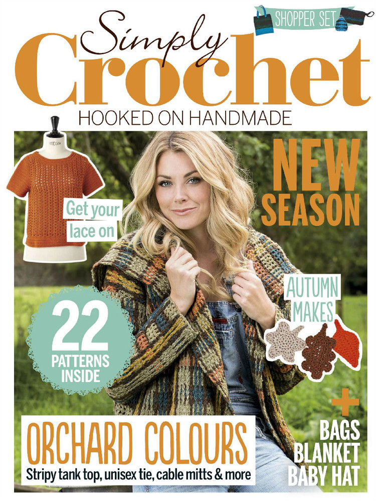 Simply Crochet  Issue 36 2015 - 輕描淡寫 - 輕描淡寫