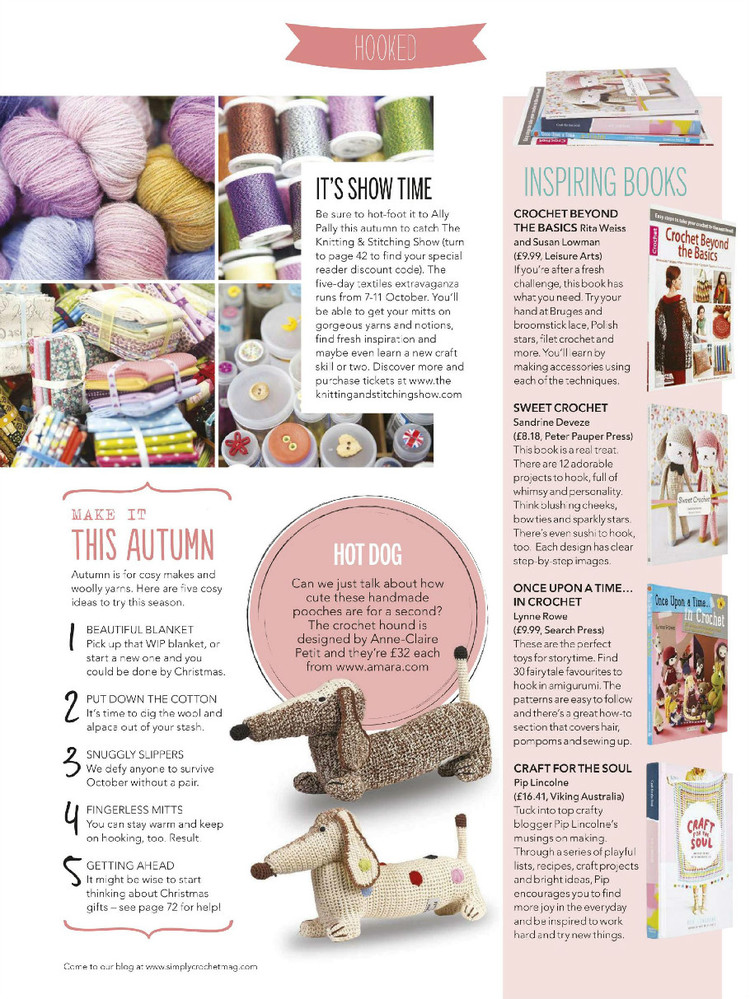 Simply Crochet  Issue 36 2015 - 輕描淡寫 - 輕描淡寫