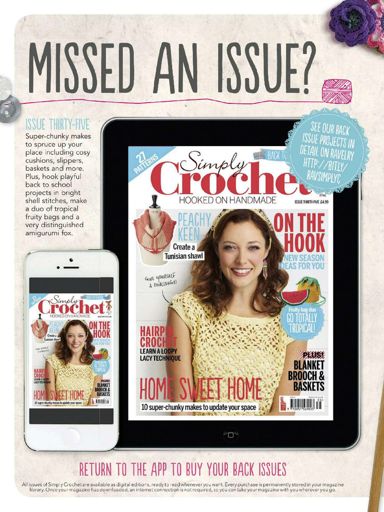 Simply Crochet  Issue 36 2015 - 輕描淡寫 - 輕描淡寫