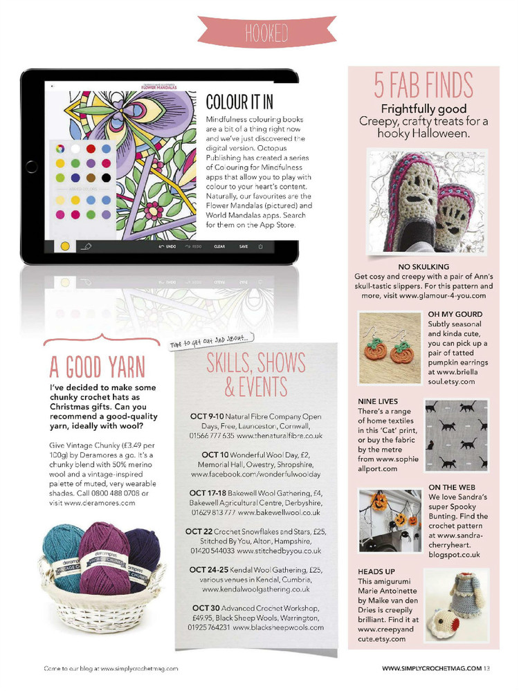 Simply Crochet  Issue 36 2015 - 輕描淡寫 - 輕描淡寫