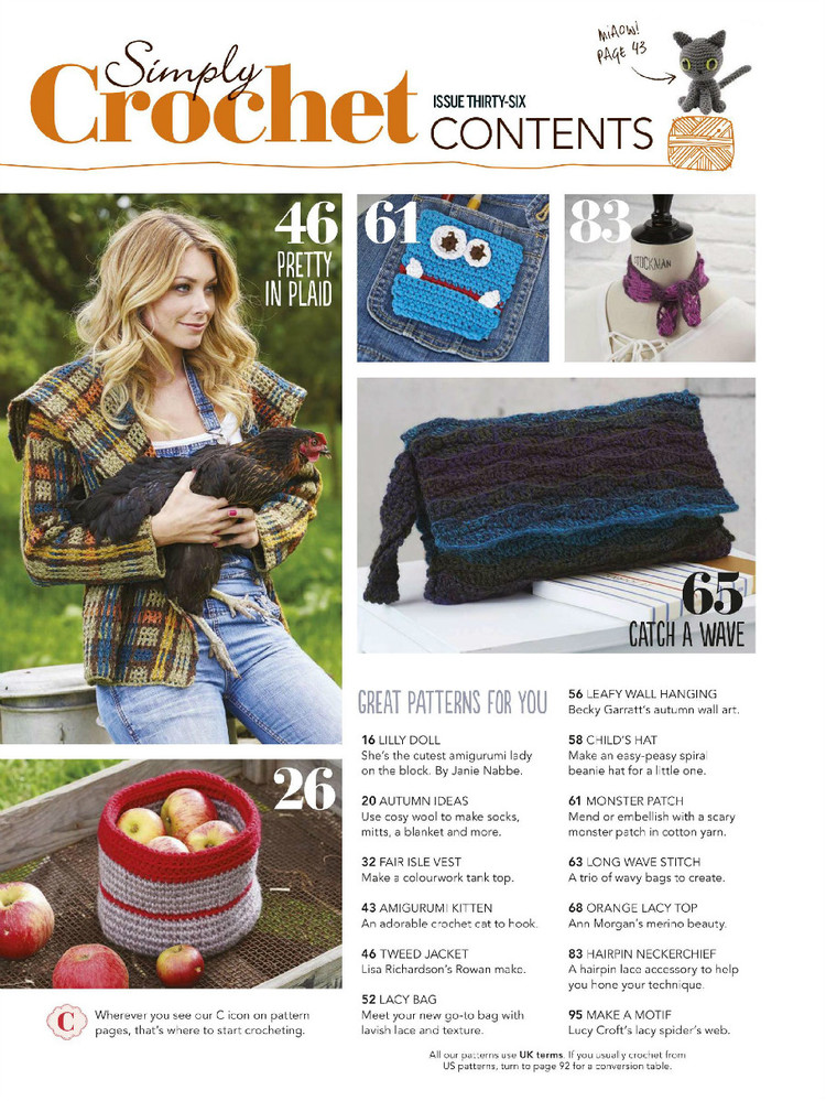 Simply Crochet  Issue 36 2015 - 輕描淡寫 - 輕描淡寫