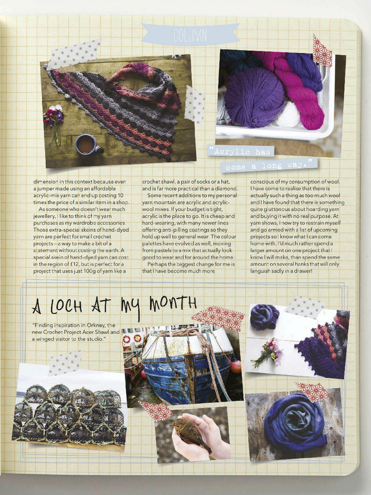 Simply Crochet  Issue 36 2015 - 輕描淡寫 - 輕描淡寫