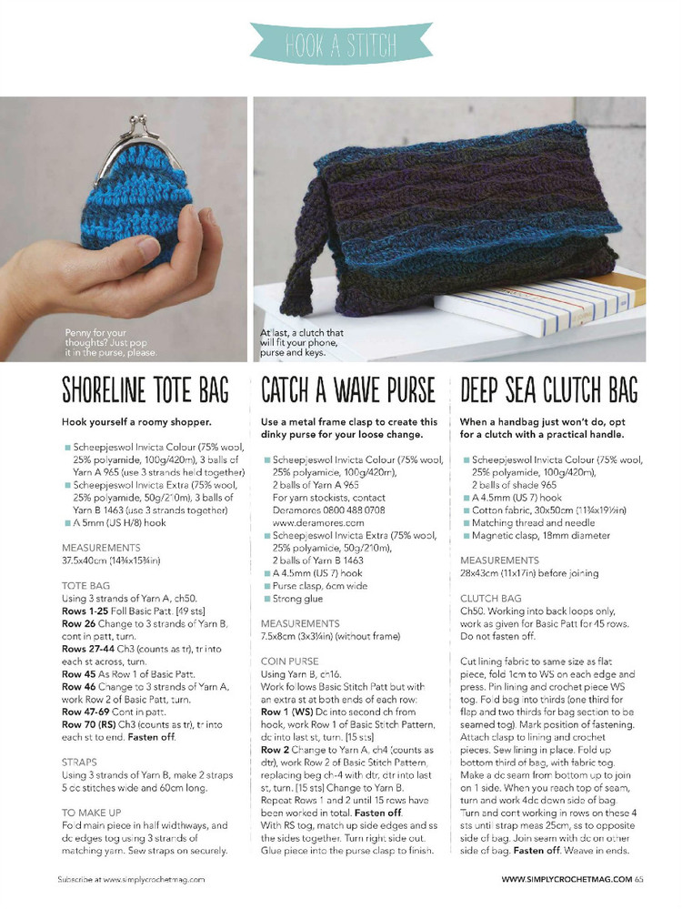 Simply Crochet  Issue 36 2015 - 輕描淡寫 - 輕描淡寫