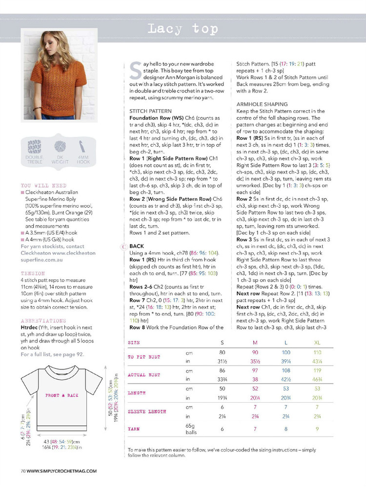 Simply Crochet  Issue 36 2015 - 輕描淡寫 - 輕描淡寫