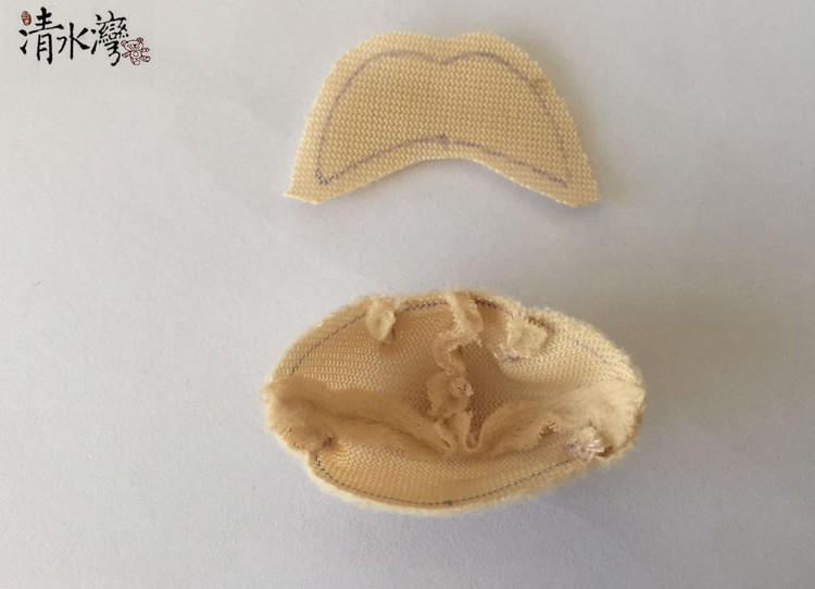 手工猴子發(fā)卡DIY免剪材料包猴頭馬尾劉海夾  高約5厘米 - 清水灣手工布藝 - 掬花在手,必有芬芳拂袖