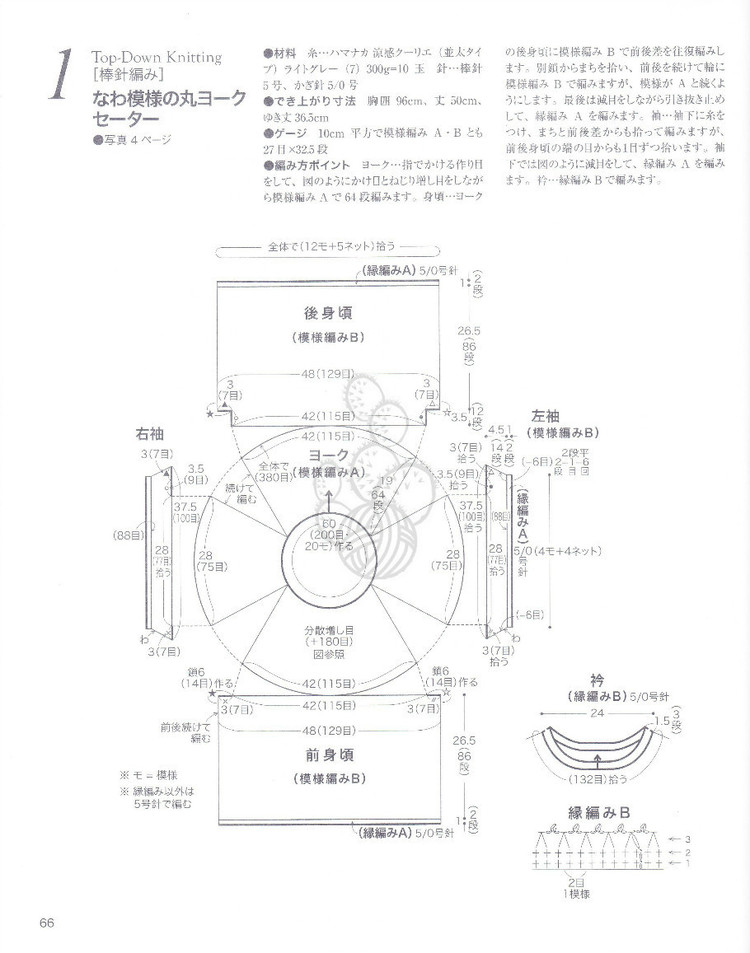 ネックから編む優(yōu)しいニット NV70185 2013 - 紫蘇 - 紫蘇的博客