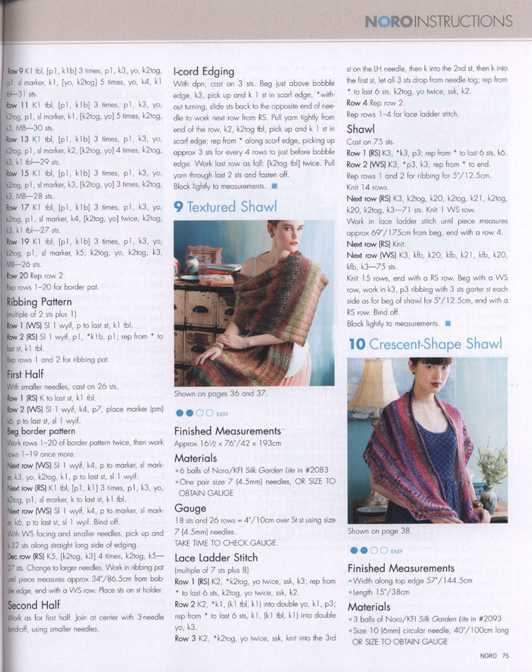 Noro Knitting Magazine  Spring/Summer 2015 - 輕描淡寫 - 輕描淡寫