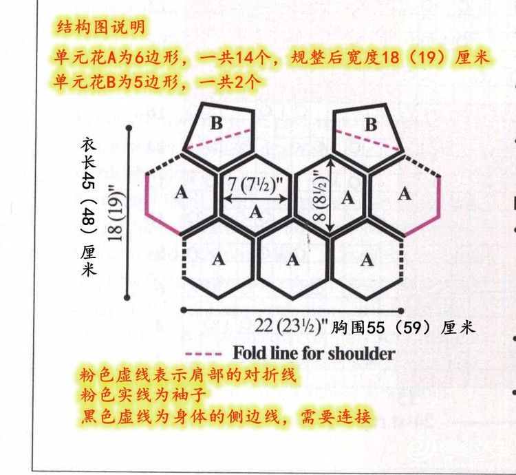 【引用教程+改版仿品】紫薇花開(kāi)（六角葉子花） - 壹一 - 壹一的博客