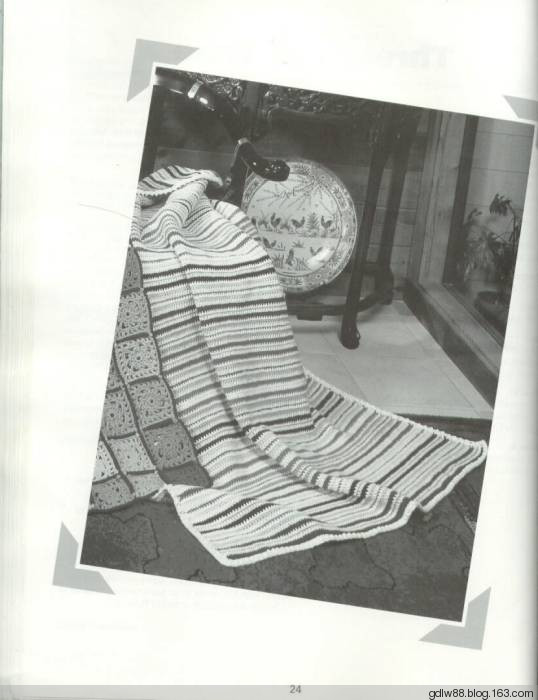 The Ultimate Book Of Scrap Afghans(2) - 木棉花 - 雨茫茫，霧茫茫，盼望花開(kāi)，花已落……