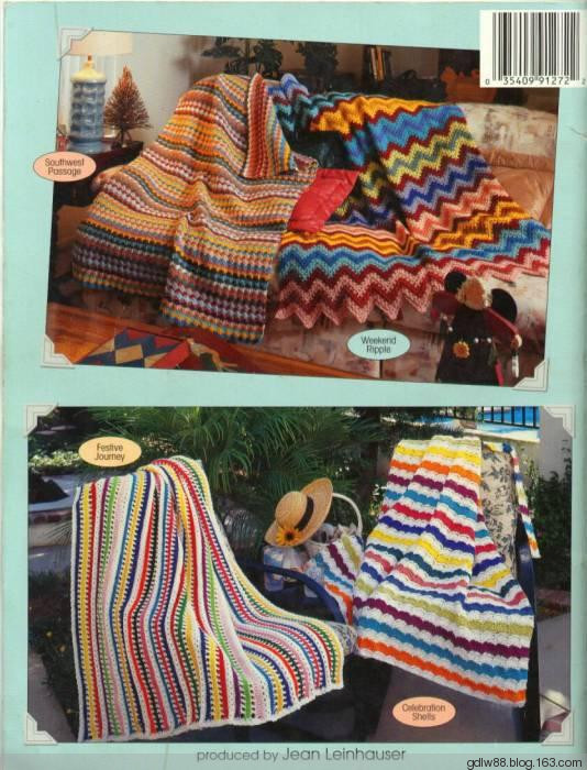 The Ultimate Book Of Scrap Afghans(2) - 木棉花 - 雨茫茫，霧茫茫，盼望花開(kāi)，花已落……