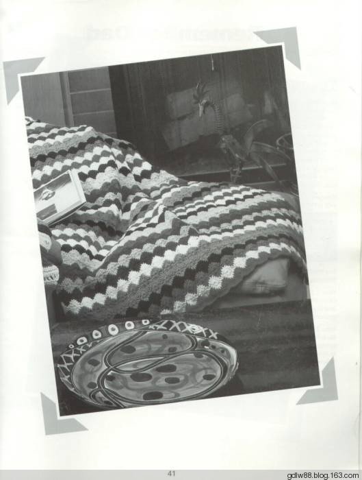 The Ultimate Book Of Scrap Afghans(2) - 木棉花 - 雨茫茫，霧茫茫，盼望花開(kāi)，花已落……