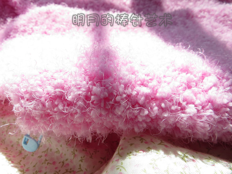 萌兔小桃紅（全程視頻） - 明月的棒針?biāo)囆g(shù) - 明月的棒針?biāo)囆g(shù)