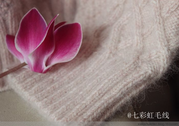 【七彩虹出品】菱格——巴彥淖套頭羊絨衫 - xiaoshuletter - 七彩虹毛線