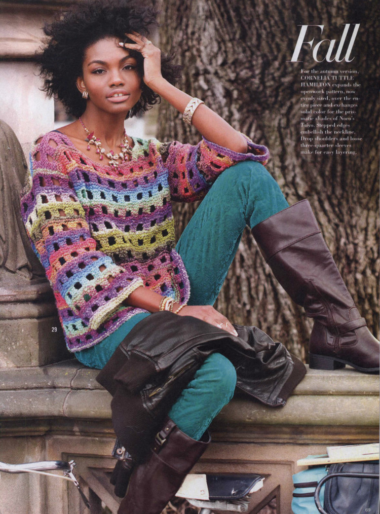 Vogue Knitting  Early Fall 2014 - 輕描淡寫 - 輕描淡寫