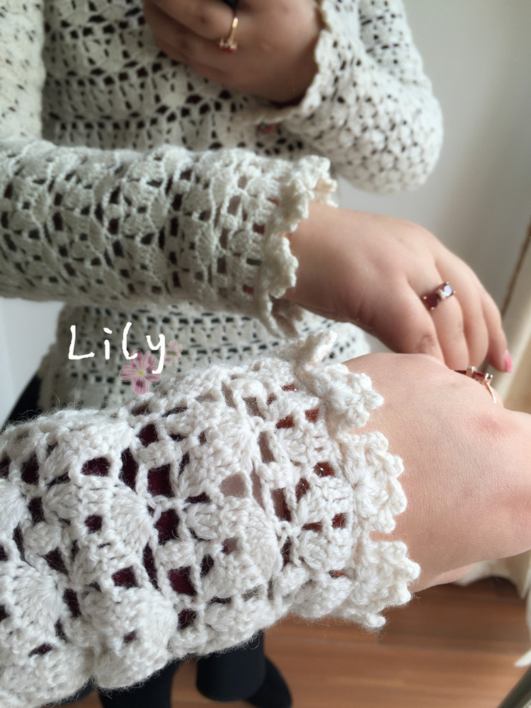 【Lily手工】--情意綿綿--花落群件業(yè)之鉤衣 - Lily - Lily的手工編織天地