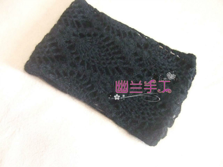 黑魅～～～經(jīng)典菠蘿圍脖1506 - 空谷幽蘭 - 指間的溫柔