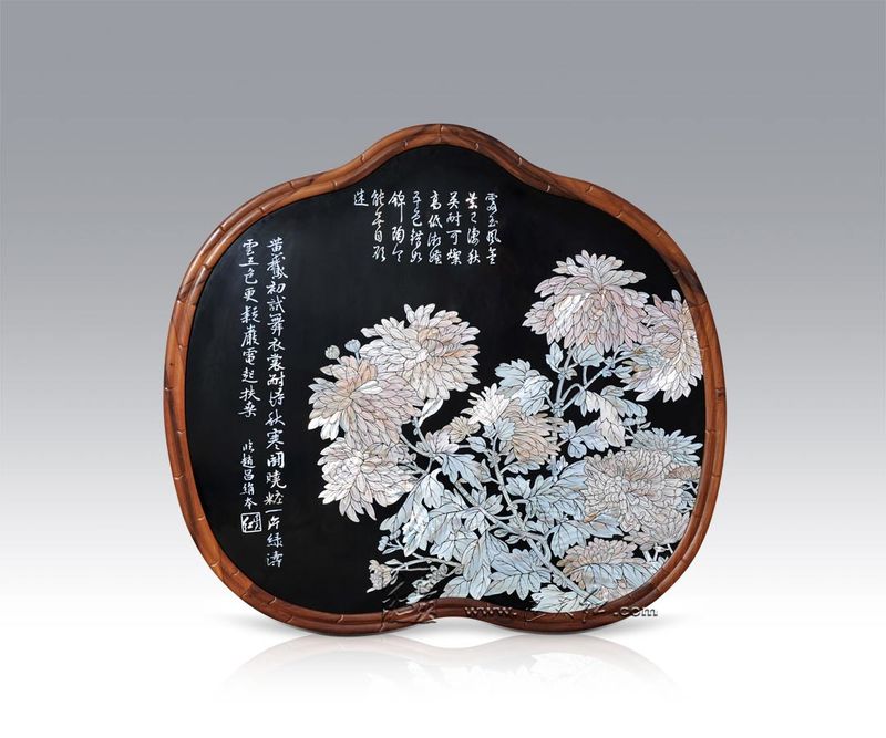 精致的螺鈿掛屏    4 - h_x_y_123456 - 何曉昱的文化藝術博客