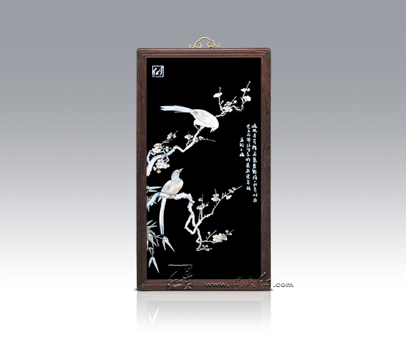 精致的螺鈿掛屏    4 - h_x_y_123456 - 何曉昱的文化藝術博客