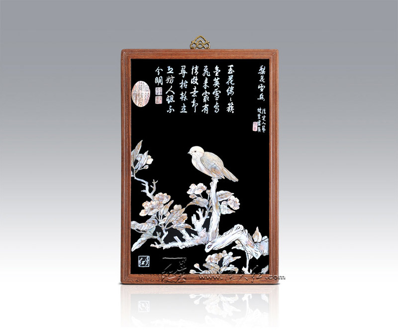 精致的螺鈿掛屏    4 - h_x_y_123456 - 何曉昱的文化藝術博客