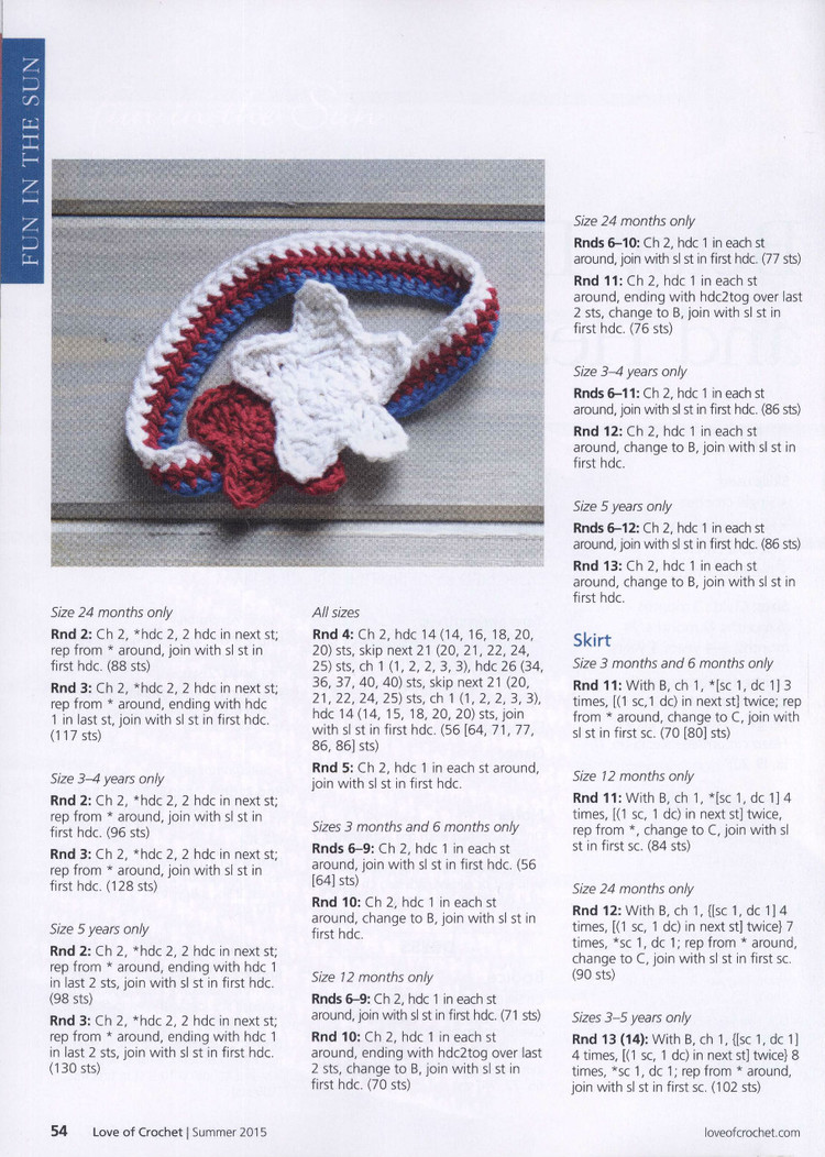 Love of Crochet  Summer 2015 - 輕描淡寫(xiě) - 輕描淡寫(xiě)