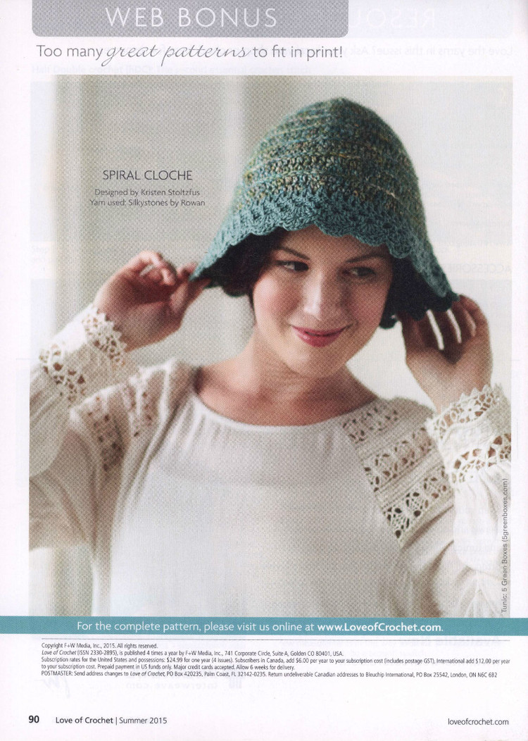 Love of Crochet  Summer 2015 - 輕描淡寫(xiě) - 輕描淡寫(xiě)