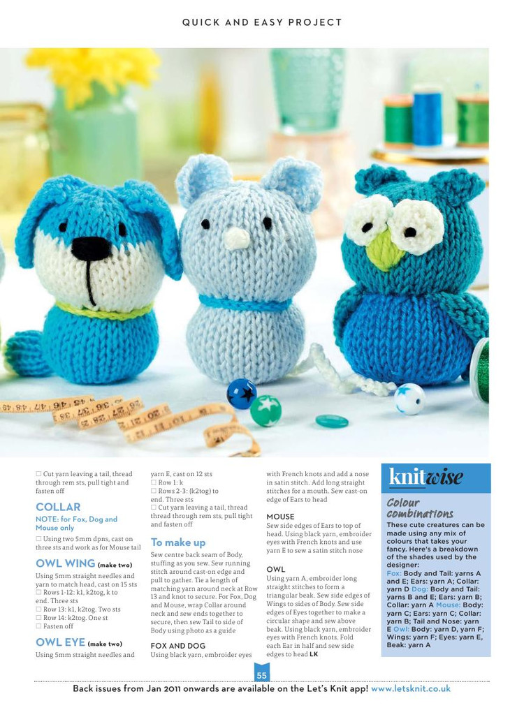 Lets Knit Issue 94 2015 - 輕描淡寫 - 輕描淡寫