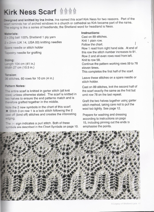 КНИГА A LEGACY OF SHETLAND LACE - 編織幸福 - 編織幸福的博客 41 (507x700, 328Kb)