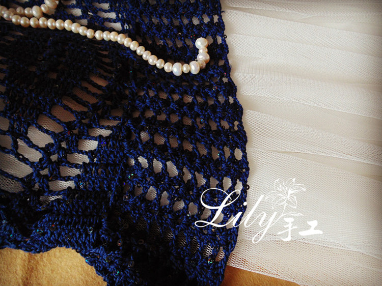 【Lily手工】--聆聽那幸福--亮片版休閑套衫 - Lily - Lily的手工編織天地