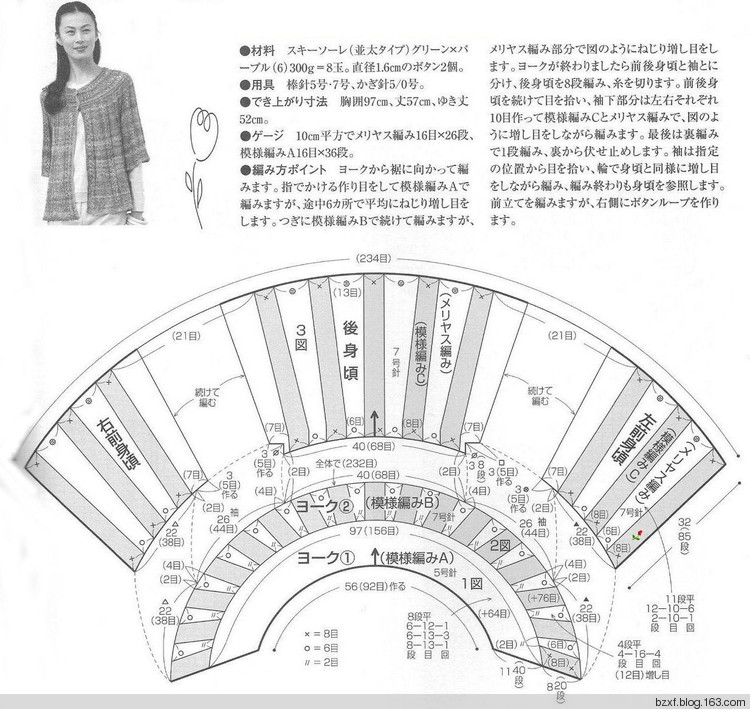 短袖開(kāi)衫 - 編織幸福 - 編織幸福的博客