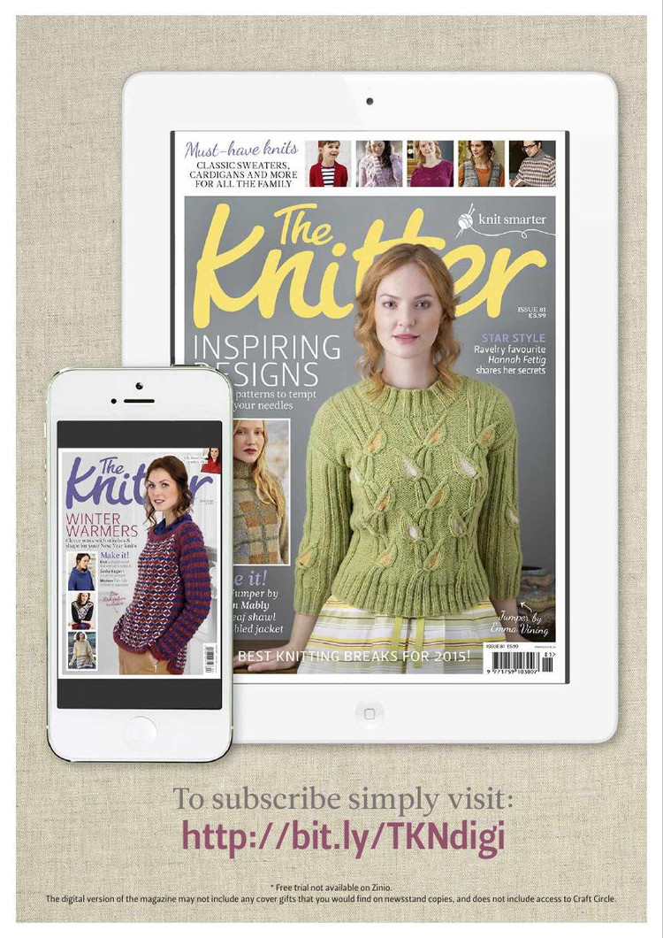 The Knitter Issue 81 2015 - 輕描淡寫 - 輕描淡寫