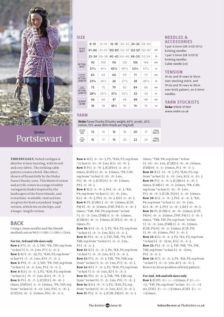 The Knitter Issue 81 2015 - 輕描淡寫 - 輕描淡寫