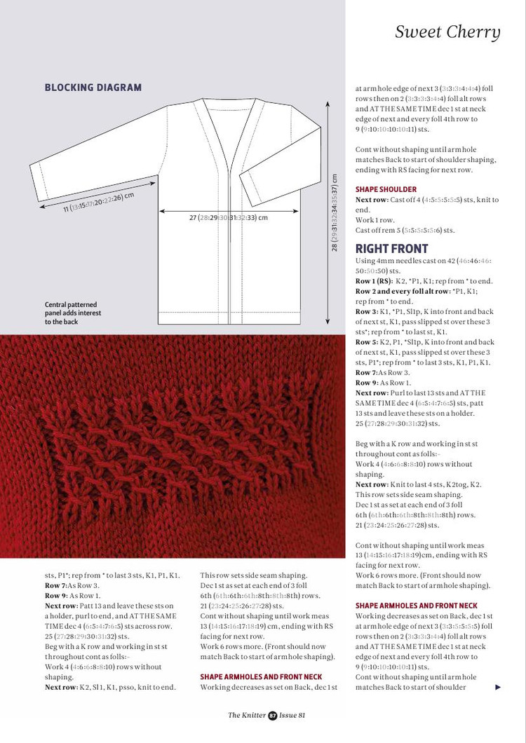 The Knitter Issue 81 2015 - 輕描淡寫 - 輕描淡寫