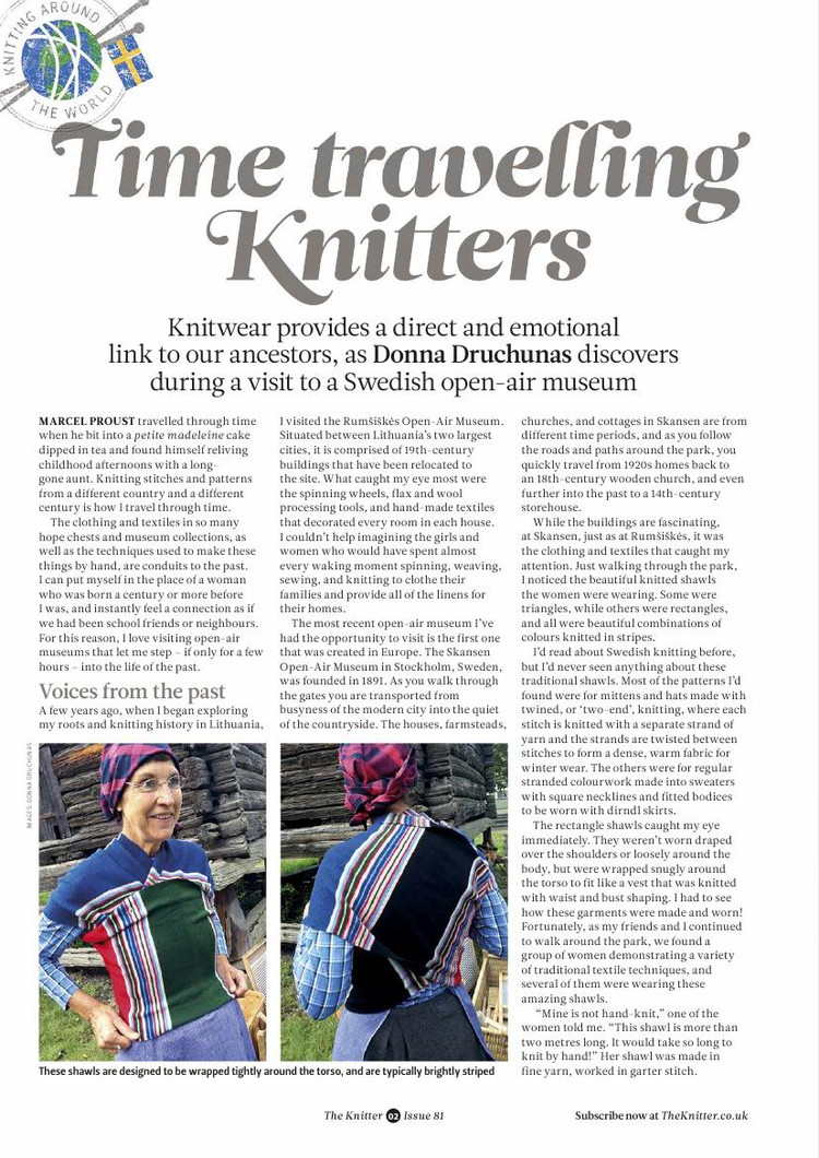 The Knitter Issue 81 2015 - 輕描淡寫 - 輕描淡寫