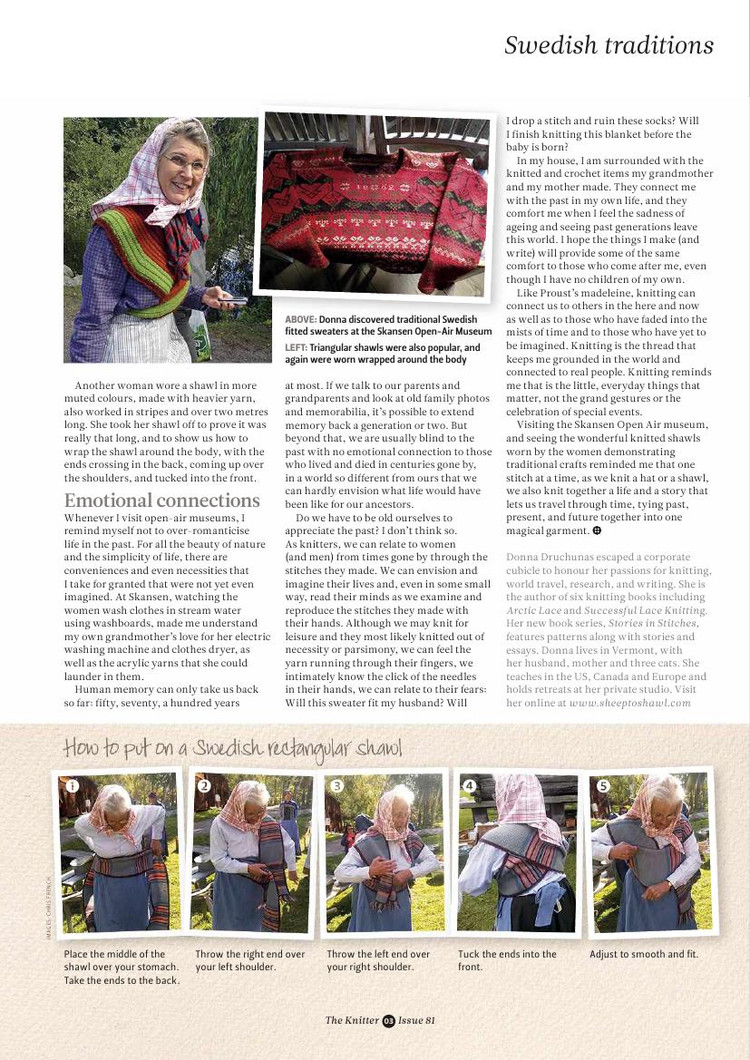 The Knitter Issue 81 2015 - 輕描淡寫 - 輕描淡寫