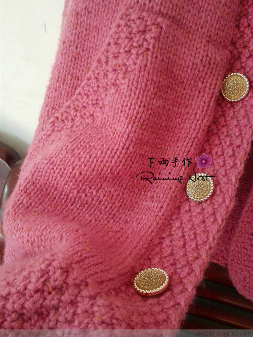 【下雨鉤編】陌上桔……再織女士修身外套，視頻更新中   8 - 下雨 - 下雨鉤編
