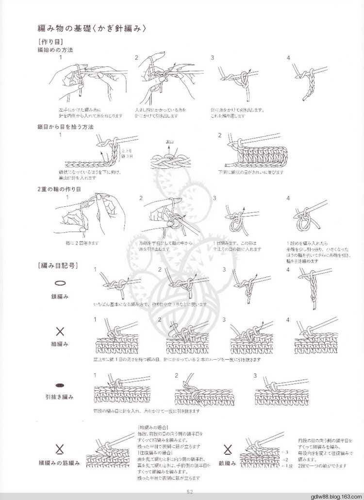 2015 じっくり編んで永く愛せるニットのふだん著 (2) - 木棉花 - 雨茫茫，霧茫茫，盼望花開，花已落……