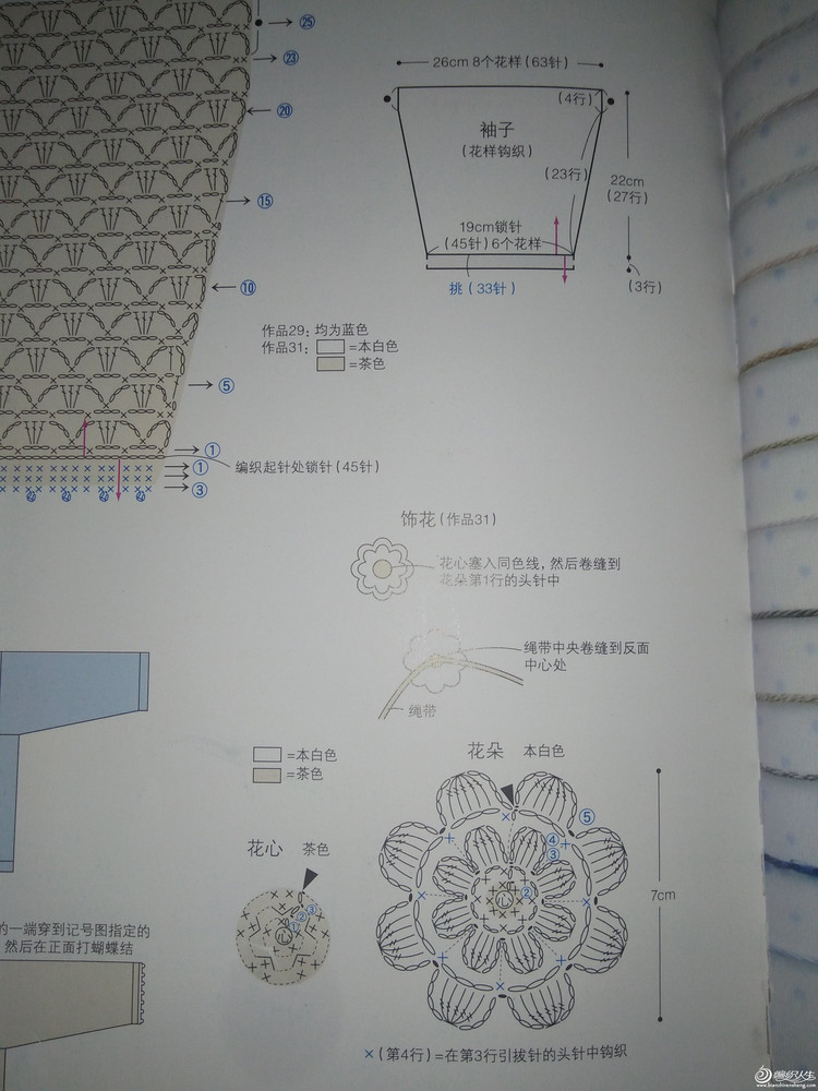 【淺淺淡淡】*聽雙---寶寶鉤針長袖開衫 - 淺淺淡淡 - 淺 淺 淡 淡