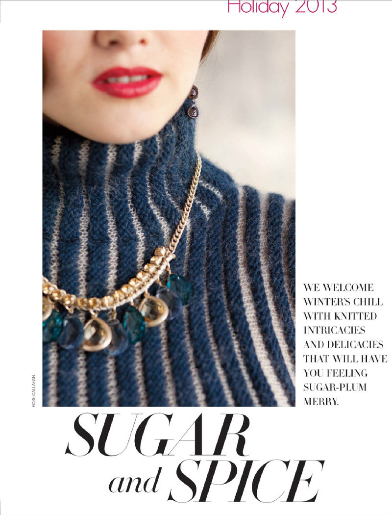 Vogue Knitting 2013 - 紫蘇 - 紫蘇的博客