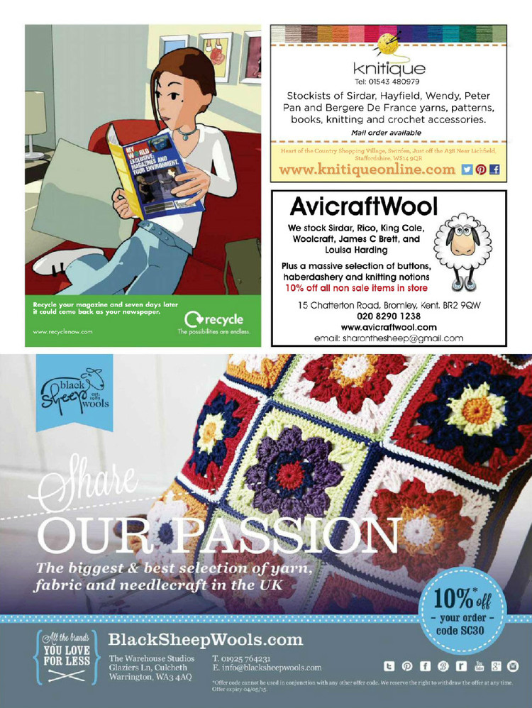 Simply Crochet Issue 30 2015 - 輕描淡寫 - 輕描淡寫