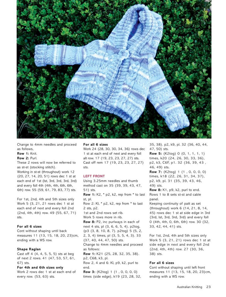 Australian Knitting  Volume 5 No3 2014 - 輕描淡寫 - 輕描淡寫