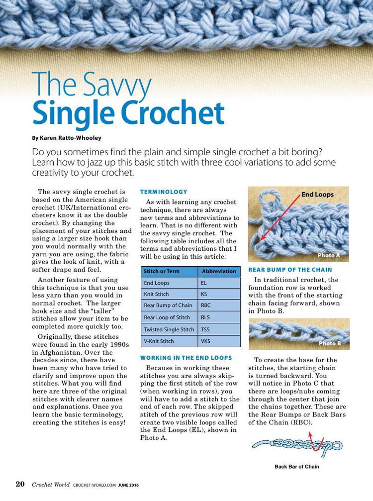 Crochet World №3 2016 - 輕描淡寫 - 輕描淡寫