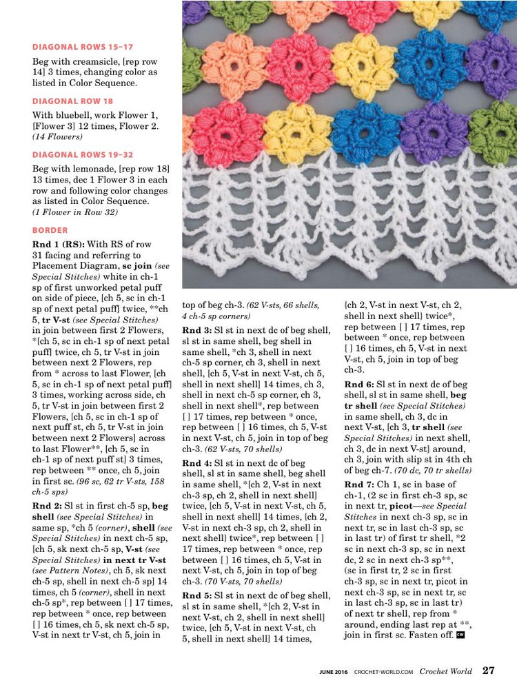 Crochet World №3 2016 - 輕描淡寫 - 輕描淡寫