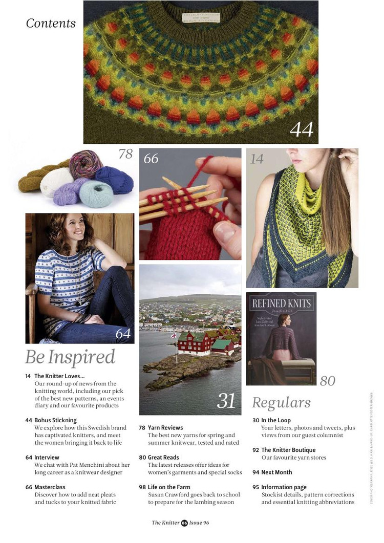 The Knitter №96 2016 - 輕描淡寫 - 輕描淡寫