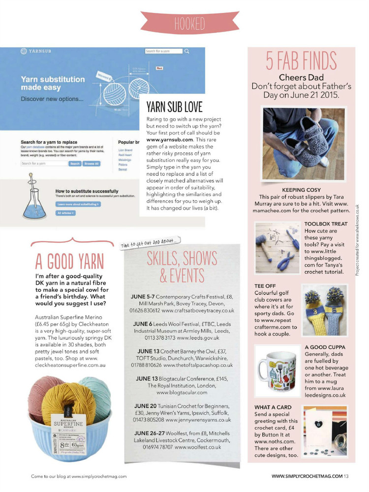 Simply Crochet Issue 32 2015 - 輕描淡寫 - 輕描淡寫