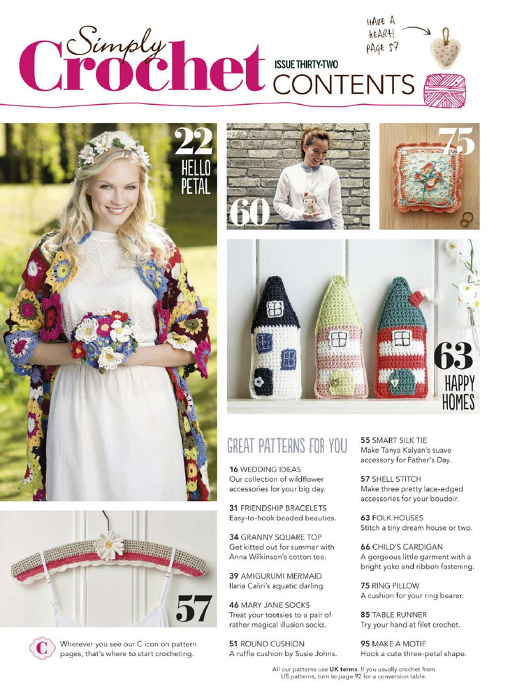 Simply Crochet Issue 32 2015 - 輕描淡寫 - 輕描淡寫