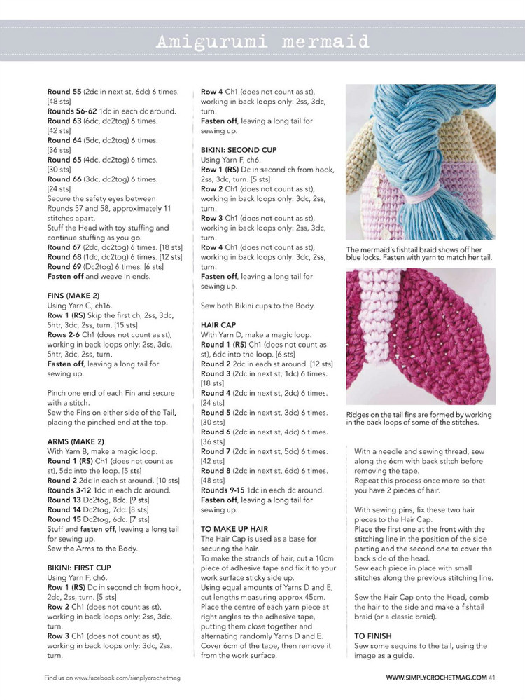 Simply Crochet Issue 32 2015 - 輕描淡寫 - 輕描淡寫