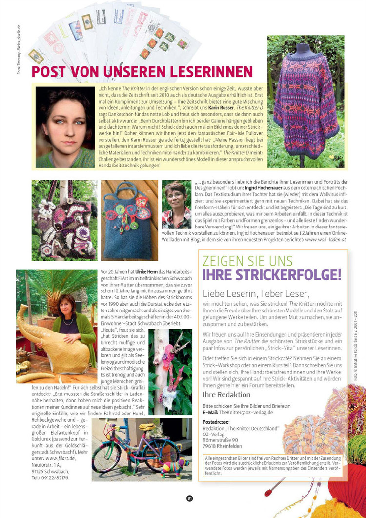The Knitter №8 2011 - 輕描淡寫 - 輕描淡寫