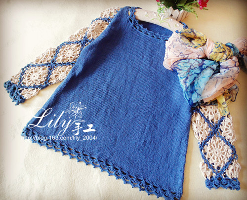 【Lily】--藍(lán)顏-- - Lily - Lily的手工編織天地