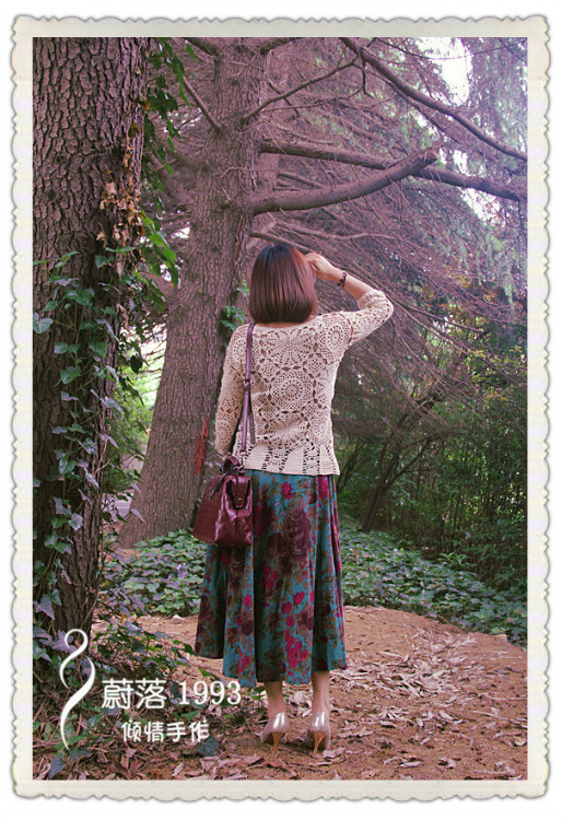 【蔚落1993】在陽(yáng)光下開花———唯美拼花衣（2014013） - 蔚落 - 蔚落1993的博客